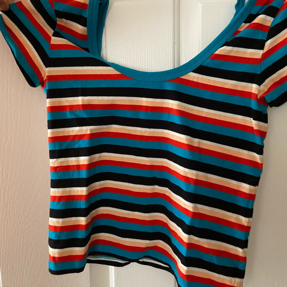 Stripped crop top